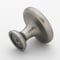 Gliderite Hardware 1-1/4 in. Weathered Nickel Rippled Cabinet Knob, 5PK 5415-WN-5 - alternate 3